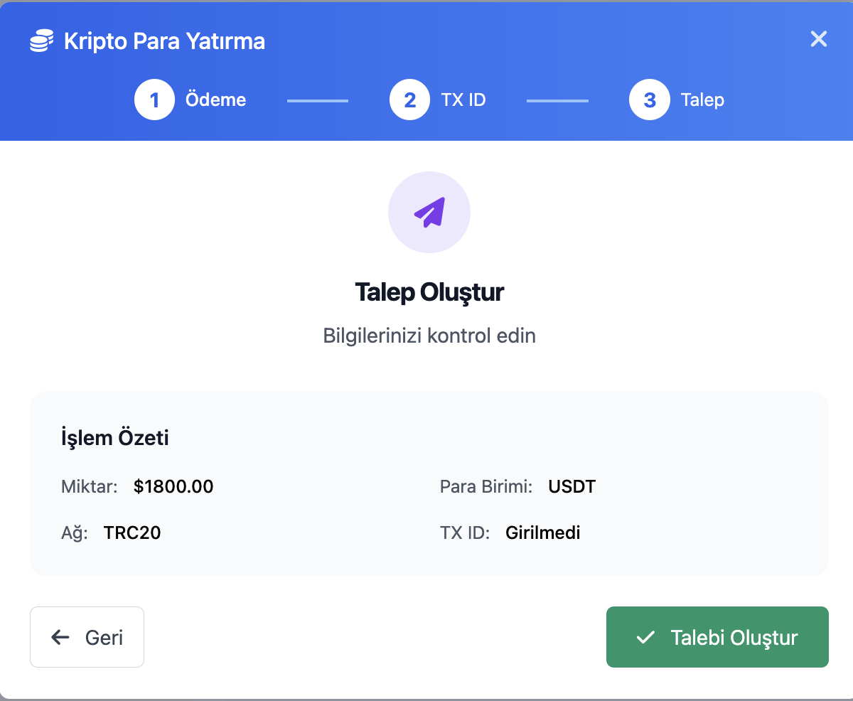 Para yatırma final